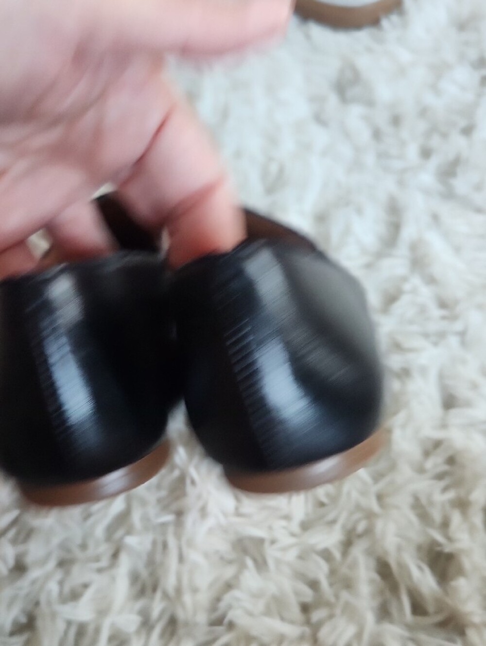 Madewell Black Leather Loafers - Picture 5 of 6